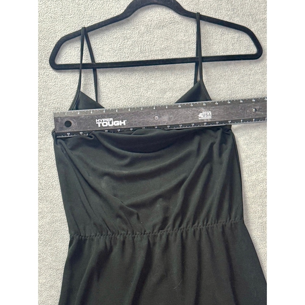 Old Navy Collection Black Cowl Neck Mini Dress Spaghetti Strap Small RN54023 - Picture 4 of 7